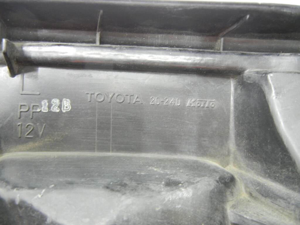 （B001-1）トヨタ ST182 セリカ 後期 左右セット テールライト ランプ 中古_画像10