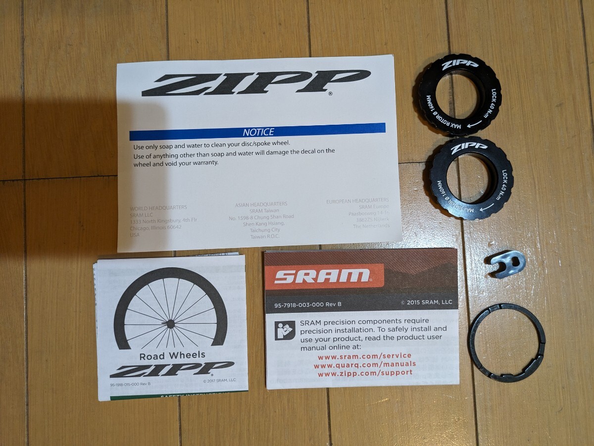 ZIPP 303 Firecrest チューブレス ディスクブレーキ ホイールセット シマノフリー11S 対応 （難あり）_画像10