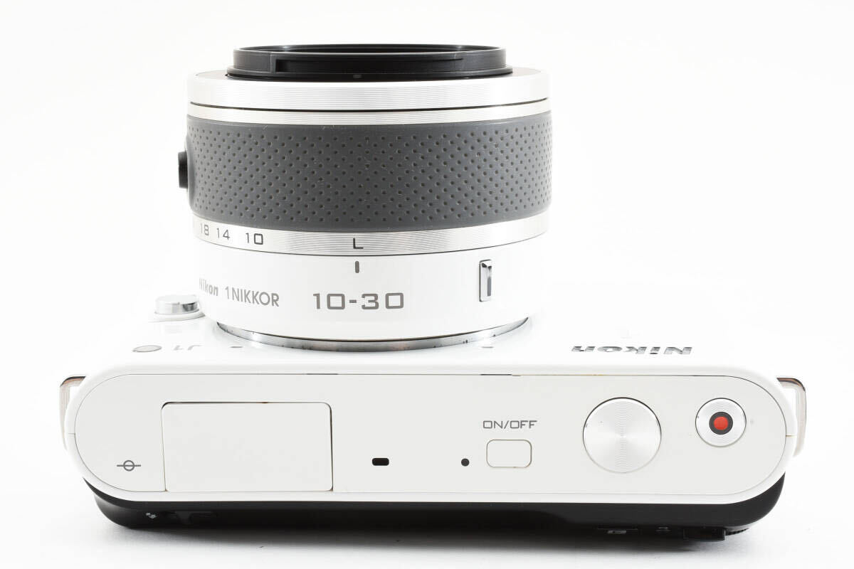 Nikon J1 ホワイト NIKKOR 10-30mm 1:3.5-5.6 VR ニコン ミラーレス一眼レフカメラ レンズキット #2383_画像7