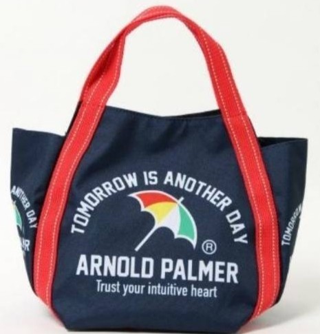 【新品】アーノルドパーマ　Arnold Palmer　ゴルフ　ラウンド　トート　バッグ　ネイビー