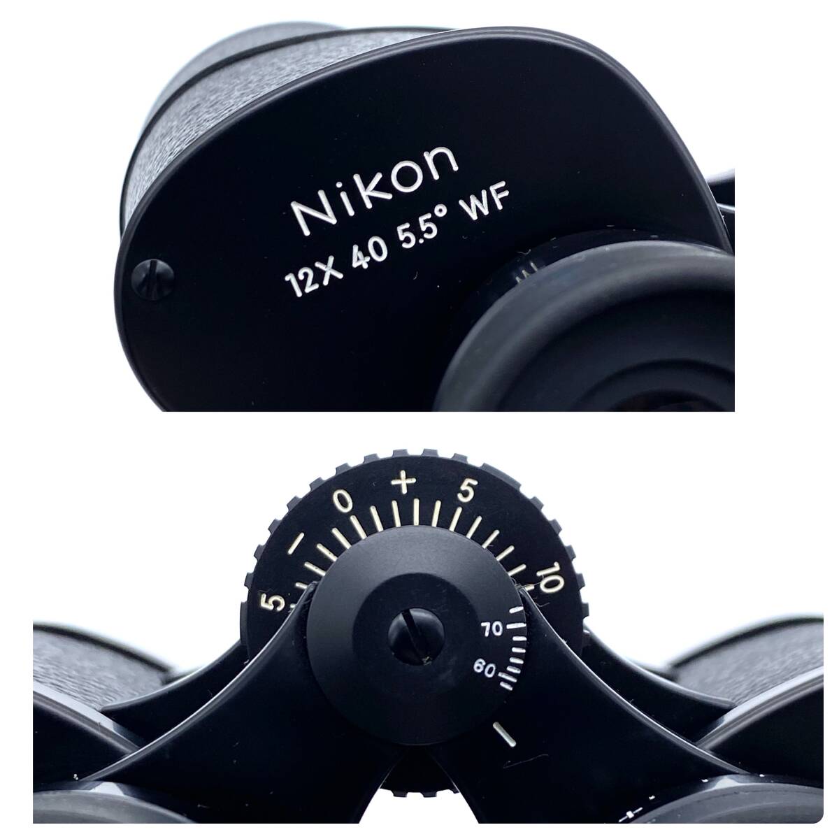 AY0953#[ operation not yet verification ]NIKON Nikon binoculars 12×40 5.5° WF 692767 soft case instructions written guarantee Japan optics industry black 