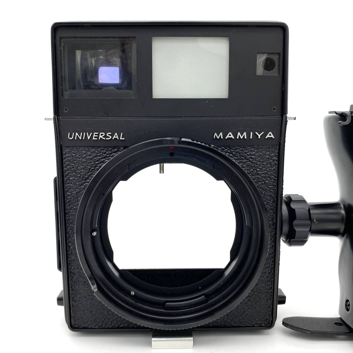 HY1536■【シャッター確認OK】MAMIYA UNIVERSAL マミヤ ユニバーサル 中判カメラ MAMIYA-SEKOR 1:3.5 f=100mm 使用説明書 付属品ありの画像3