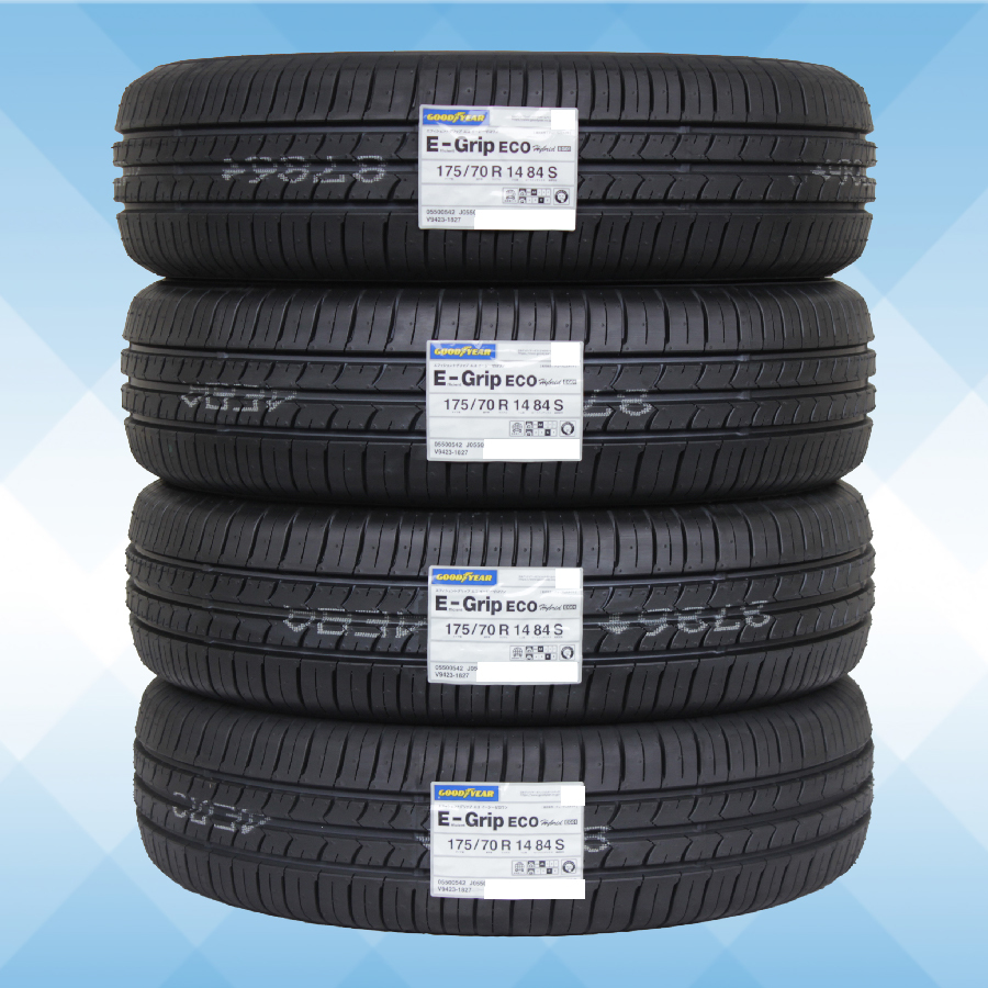 175/70R14 84S GOODYEAR グッドイヤー EFFICIENT GRIP ECO EG01 24年製 正規品 送料無料 4本セット税込 \21,800 より 2_画像1