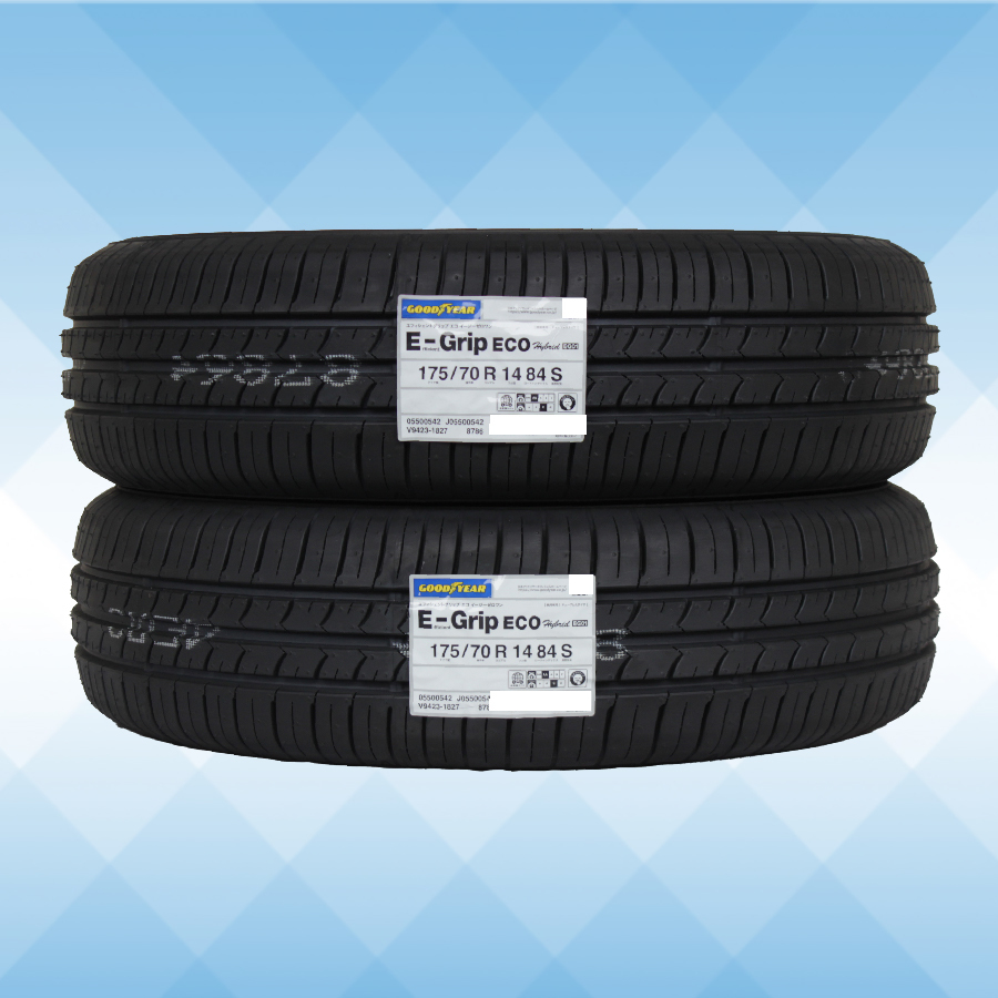 175/70R14 84S GOODYEAR グッドイヤー EFFICIENT GRIP ECO EG01 24年製 正規品 送料無料 2本税込 \10,900 より 3_画像1