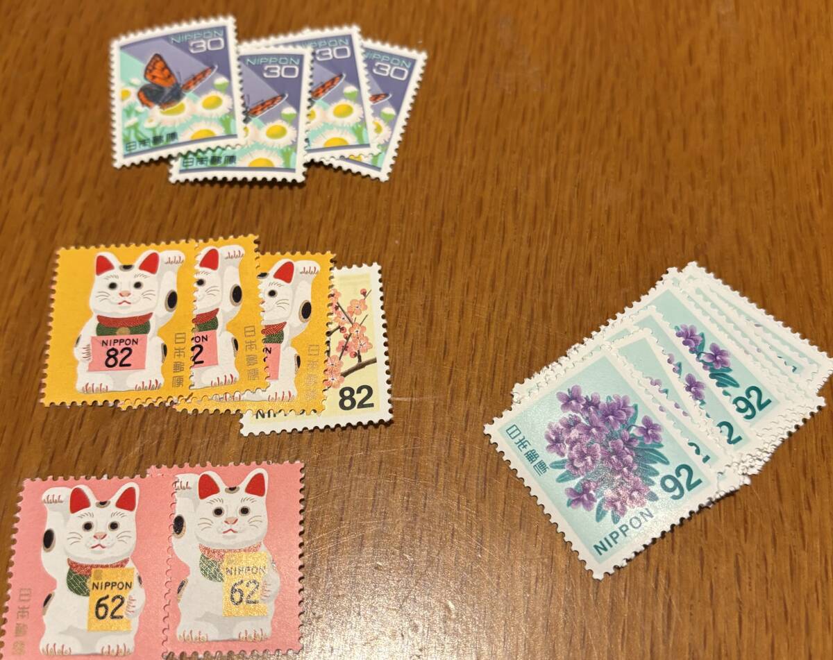 未使用切手バラ7500円分_画像3