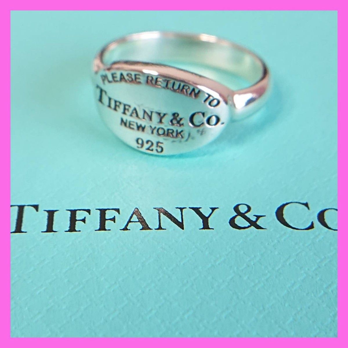 TIFFANY & Co.  ティファニー リターントゥ オーバル リング