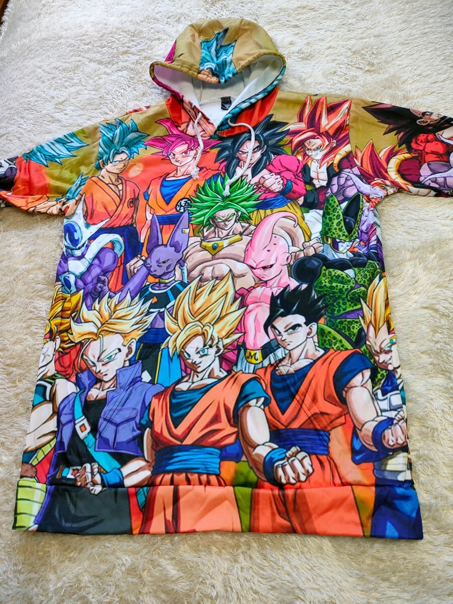 DRAGONBALL 　ドラゴンボール　スウェット　パーカー　悟空　ベジータ他　XL_画像1