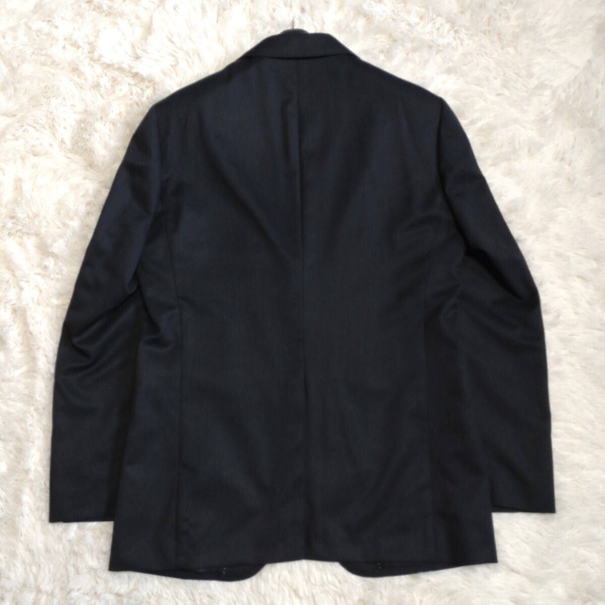[ unused class ultimate rare 2XL size corresponding ] The suit Company THE SUIT COMPANY suit setup PAIN&TRAVELbook@ cut feather pen stripe black 
