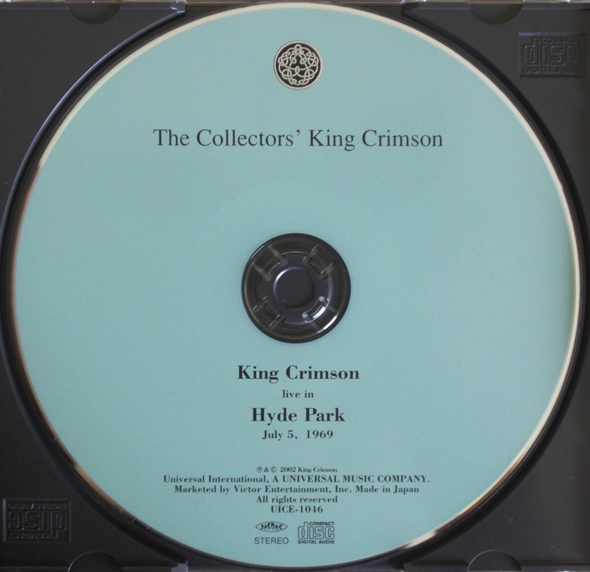 廃盤　美品　★ 　KING CRIMSON / LIVE IN HYDE PARK July 5,1969　 ★ _画像2