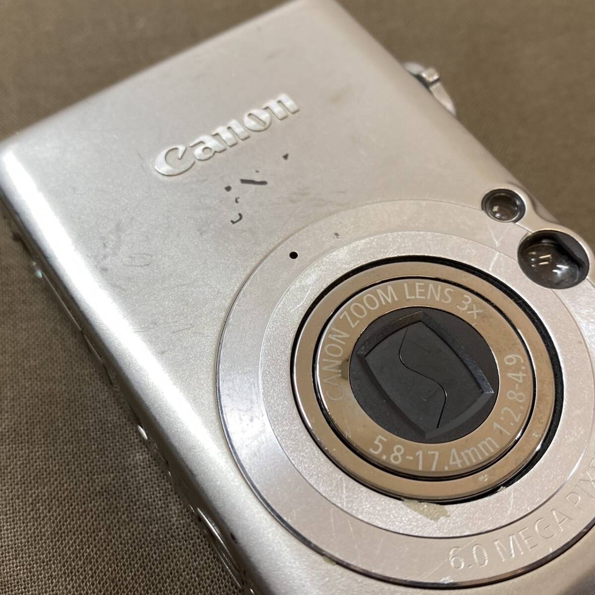 ●【MH-7019】中古現状品 Canon キャノン IXY DIGITAL 70 コンパクトデジカメ イクシー 動作確認済み 【レターパックプラス発送可】の画像2