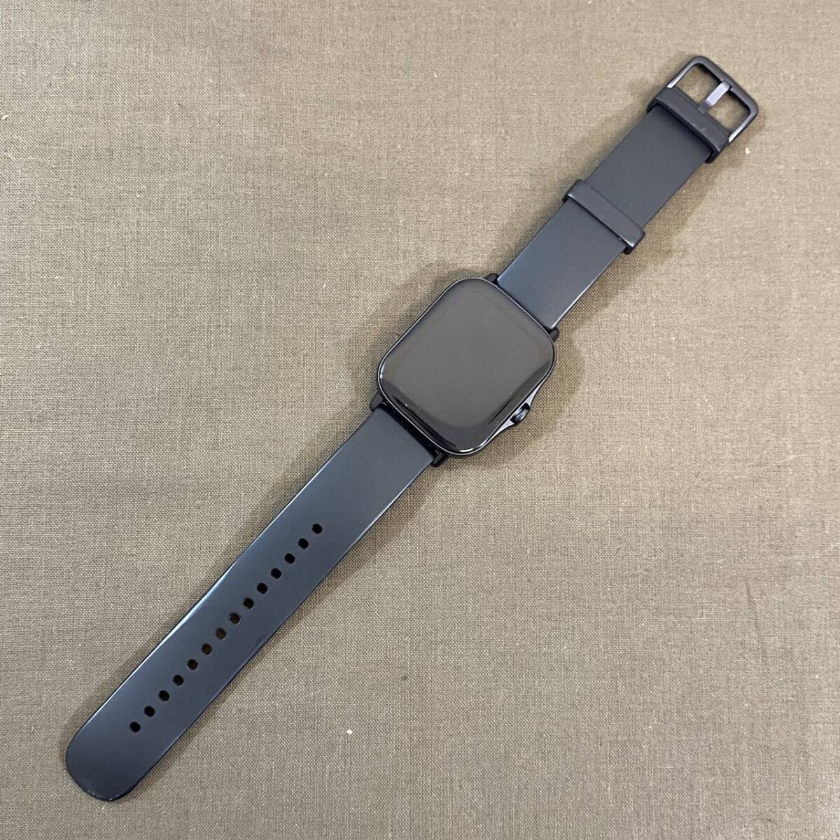 *[MH-7327] used beautiful goods AMAZFITamaz Fit Amazfit GTS 2e smart watch black the first period . ending [ letter pack post service plus possible ]
