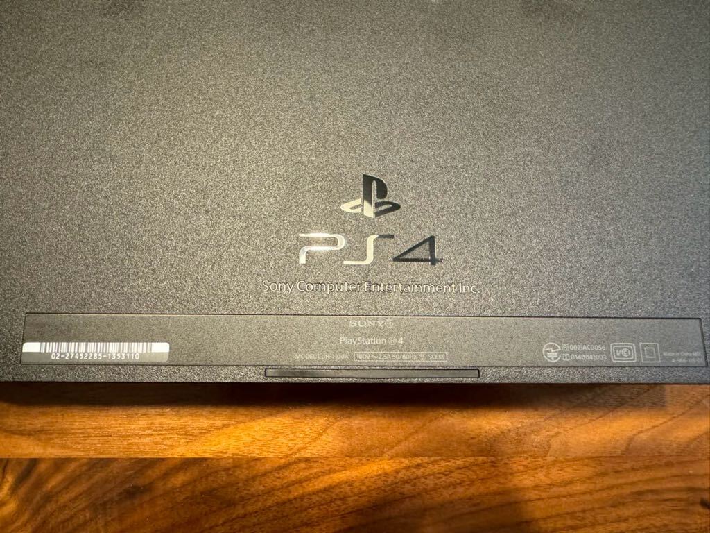 SONY PlayStation4 CUH-1100A 500GB ジェットブラック 付属品付き 箱無し PS4の画像4