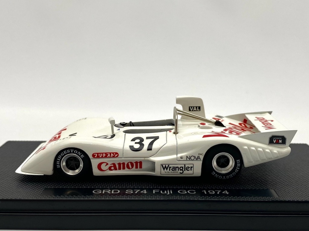  не использовался [ распроданный ]EBBRO EBBRO 1/43 GRD S74 Fuji GC 1974 сырой .. коллекция Fuji Grand Champion [44655]