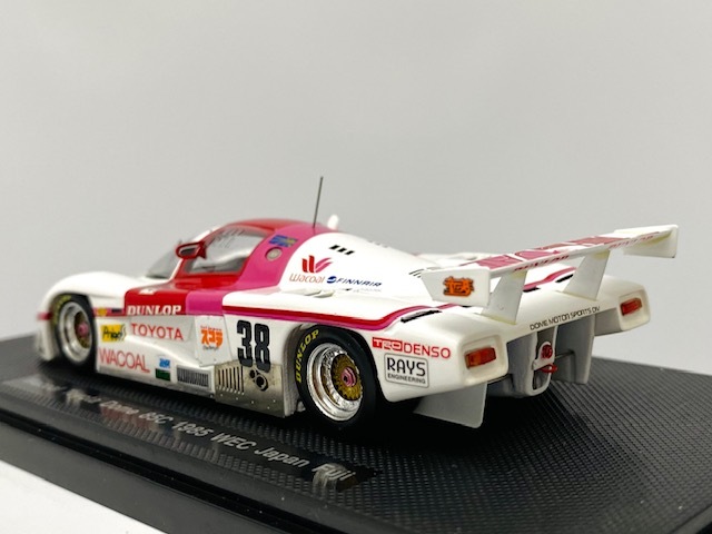 未使用【絶版】EBBRO　エブロ　1/43　Wacoal Toyota DOME 85C WEC Japan 1985 Fuji 　ワコール　童夢　ウェック ジャパン　【45017】_画像8