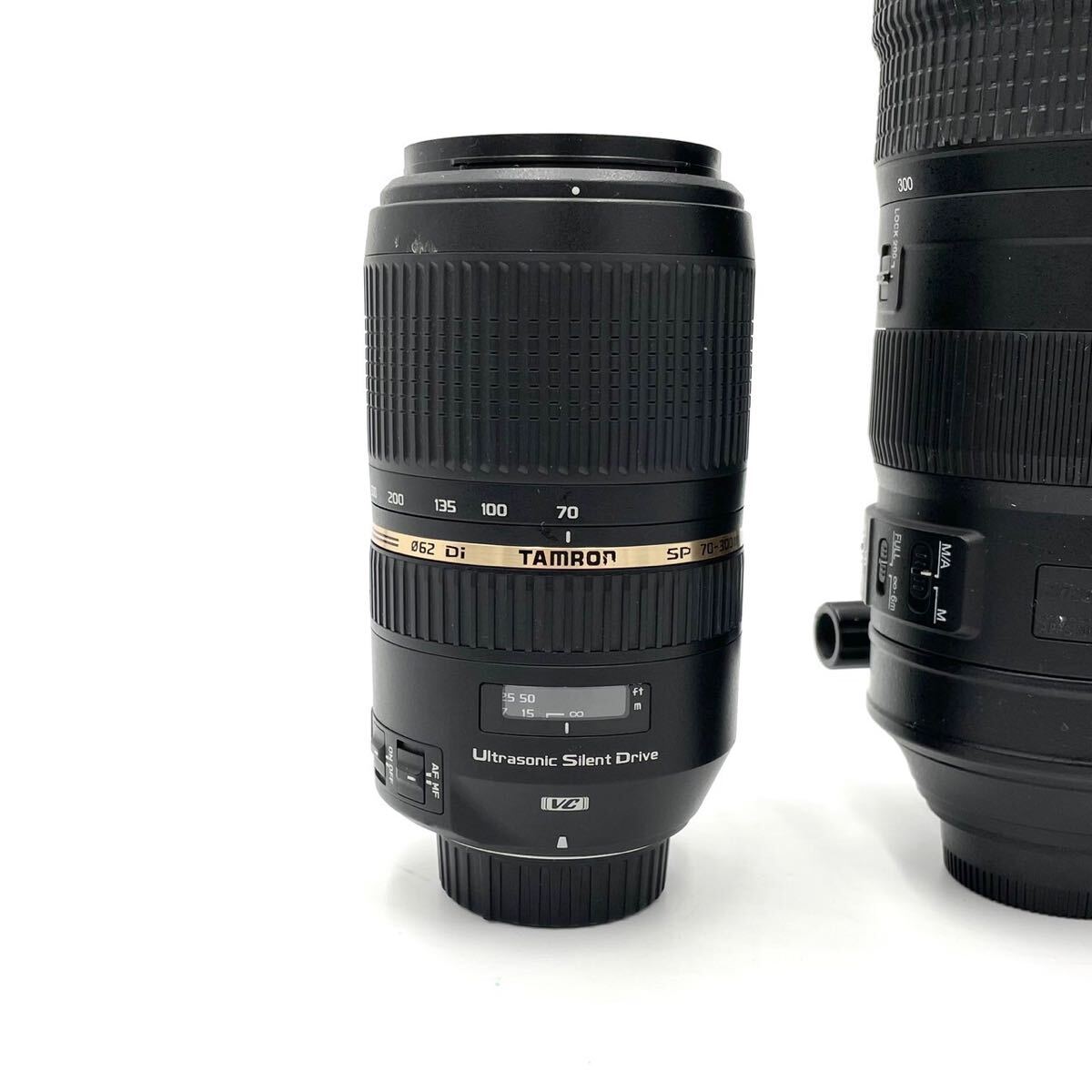 TAMRON SP 70-300mm F/4-5.6 Di VC USD （A005）タムロン NIKON AF-S NIKKOR 200-500mm 1:5.6E ED VR ニコン レンズ2本まとめ売り_画像2