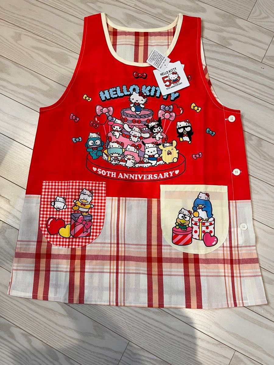 ハローキティ50周年エプロン 店舗限定商品|Yahoo!フリマ(旧 ハローキティ50周年エプロン 店舗限定商品|Yahoo!フリマ(旧