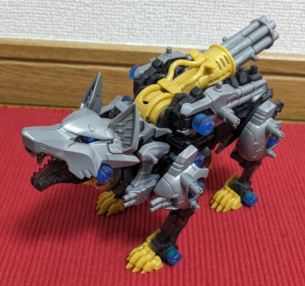 【ジャンク品】ゾイドワイルド ガトリングフォックス ZOIDS 組立済み 尻尾欠品_画像1