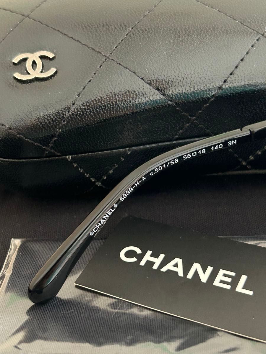 シャネルCHANEL サングラス フェイクパール付き 5339HA