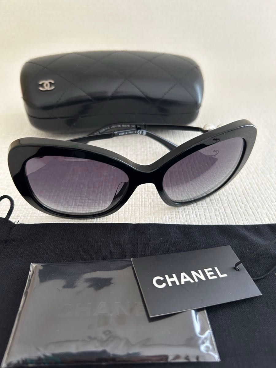 シャネルCHANEL サングラス フェイクパール付き 5339HA