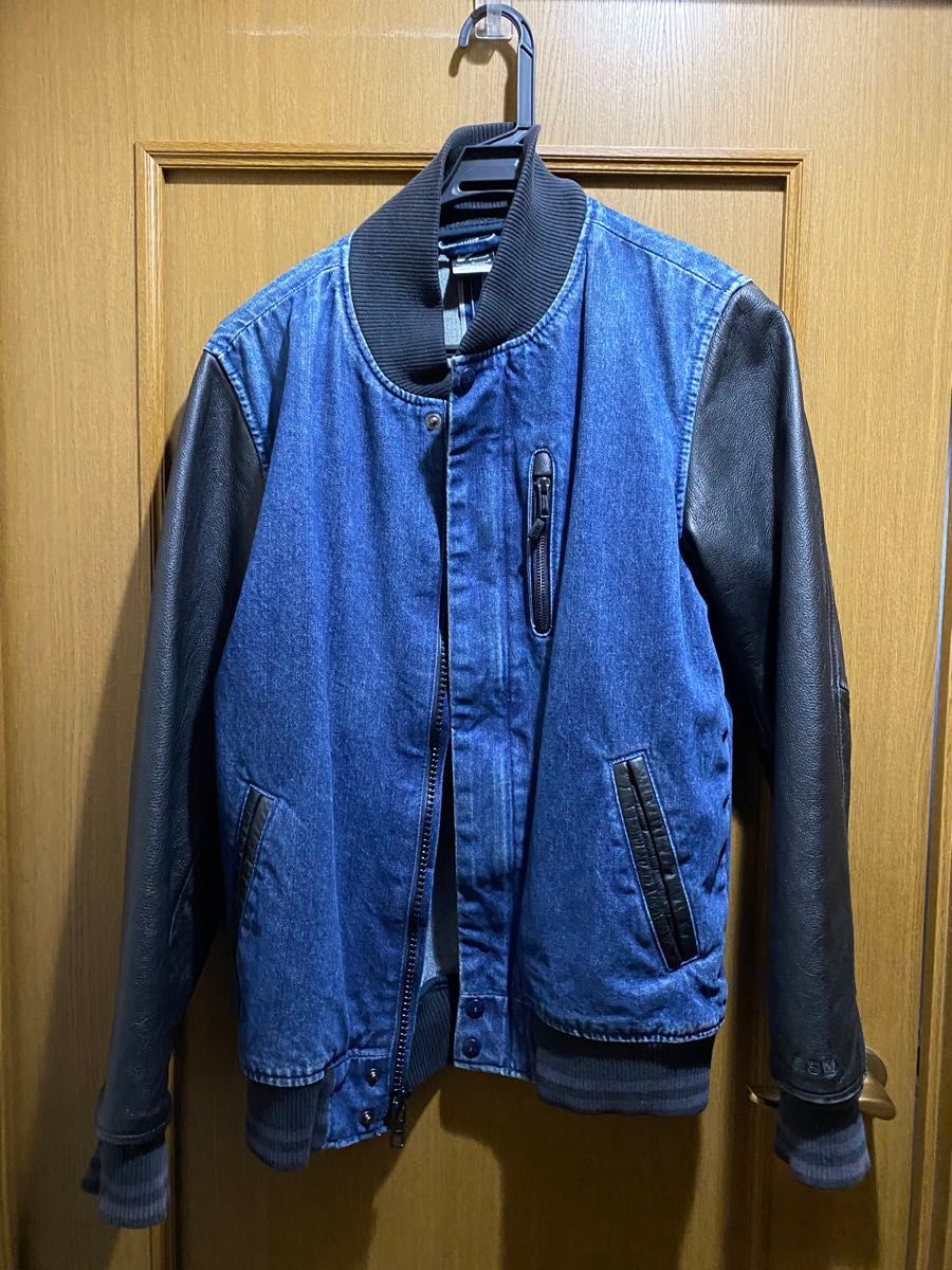 ナイキ NIKE スタジャン ジャケット 古着 レザー デストロイヤー ナイキ NIKE スタジャン ジャケット 古着 レザー デストロイヤー