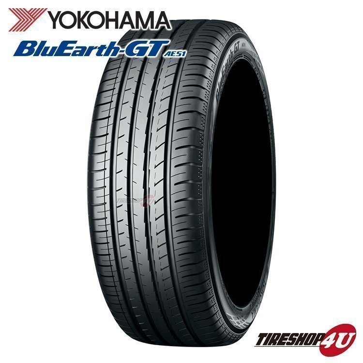 2023年製 YOKOHAMA BluEarth-GT AE51 225/35R19 225/35-19 88W XL ヨコハマ ブルーアース BluEarth GT 操縦安定性 4本送料税込116,239円~_画像1