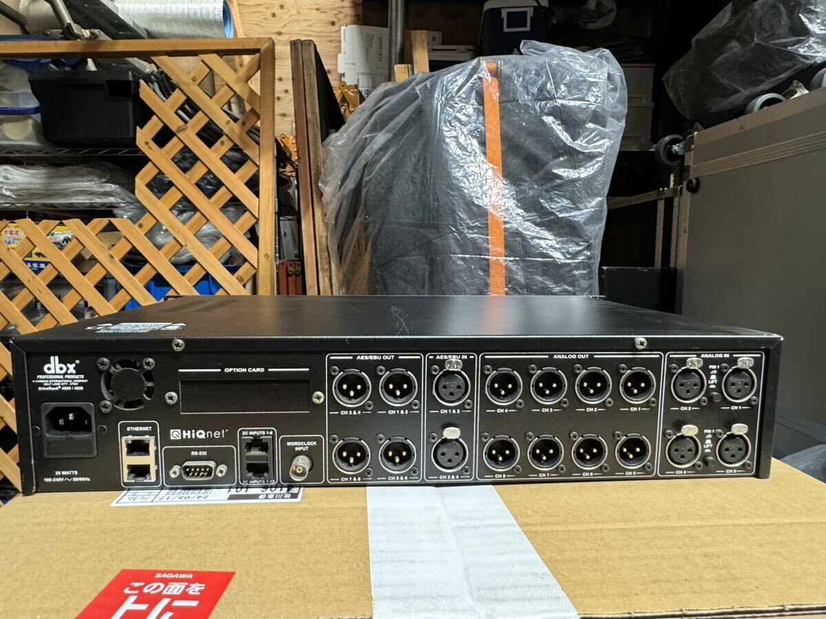 dbx DriveRack4800スピーカーマネジメントシステム(中古品)_画像8