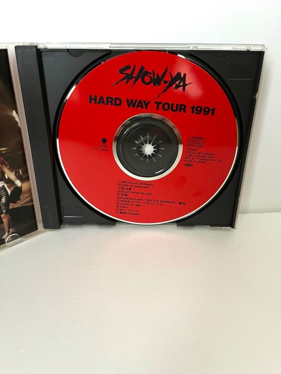 SHOW-YA  CD HARD WAY TOUR 1991