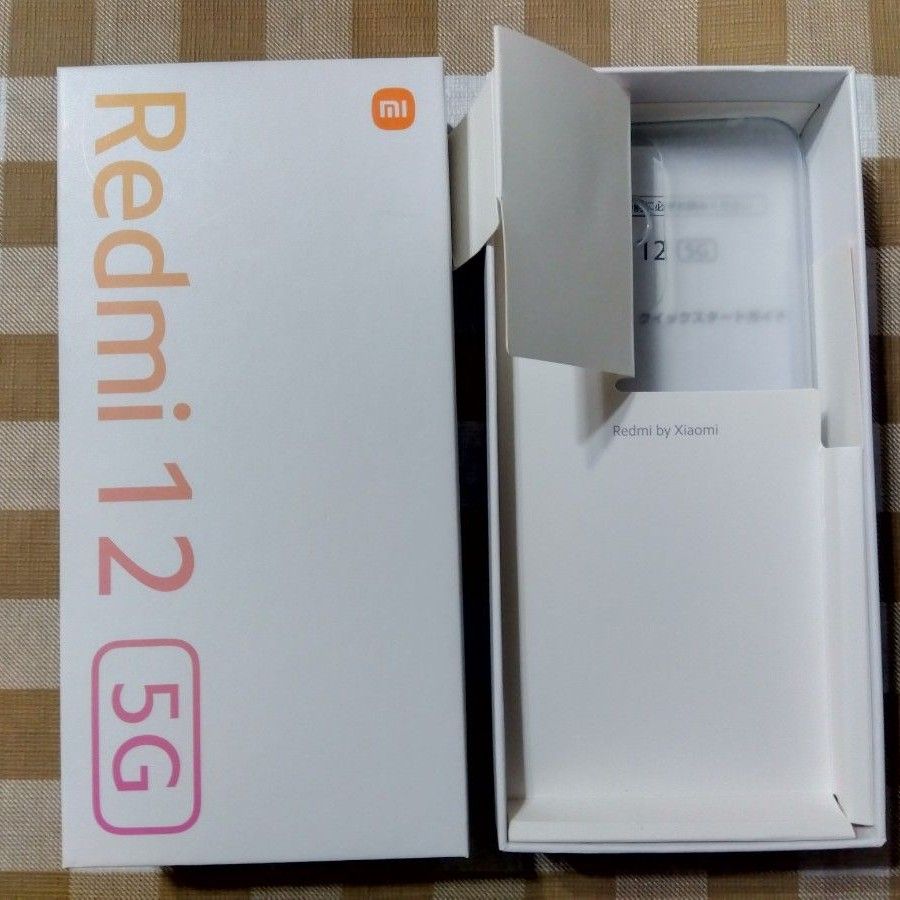 Redmi Xiaomi SIMフリー 12 5G Xiomi ポーラーシルバー RAM au