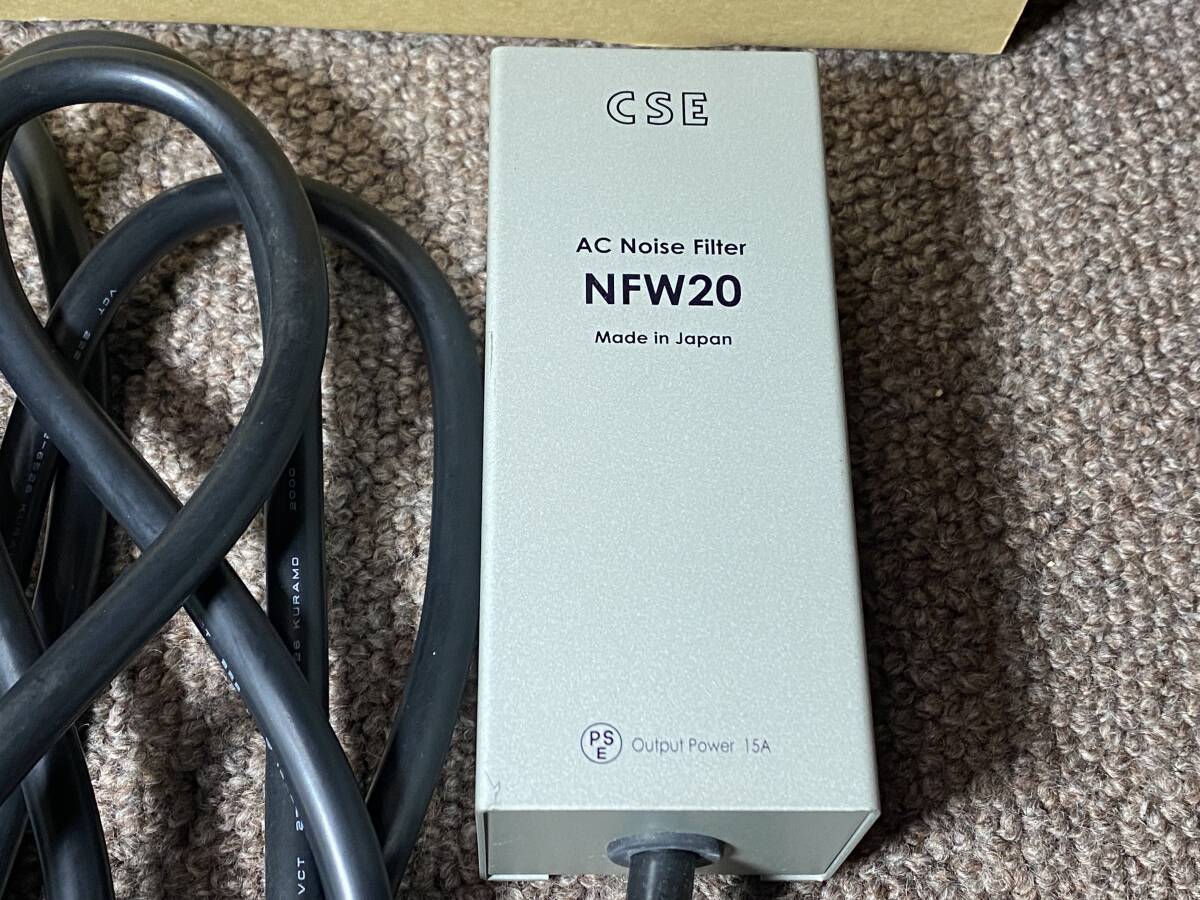 CSE P-22 ( ４口電源タップ ) & CSE NFW20 (ACノイズフィルター) セットでどうぞ！の画像5