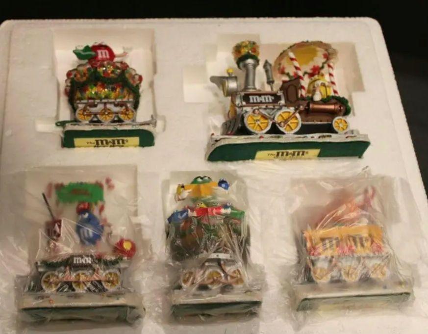 メリー メトロ クリスマス トレイン 5 点セット 置物 メリー メトロ クリスマス トレイン 5 点セット 置物