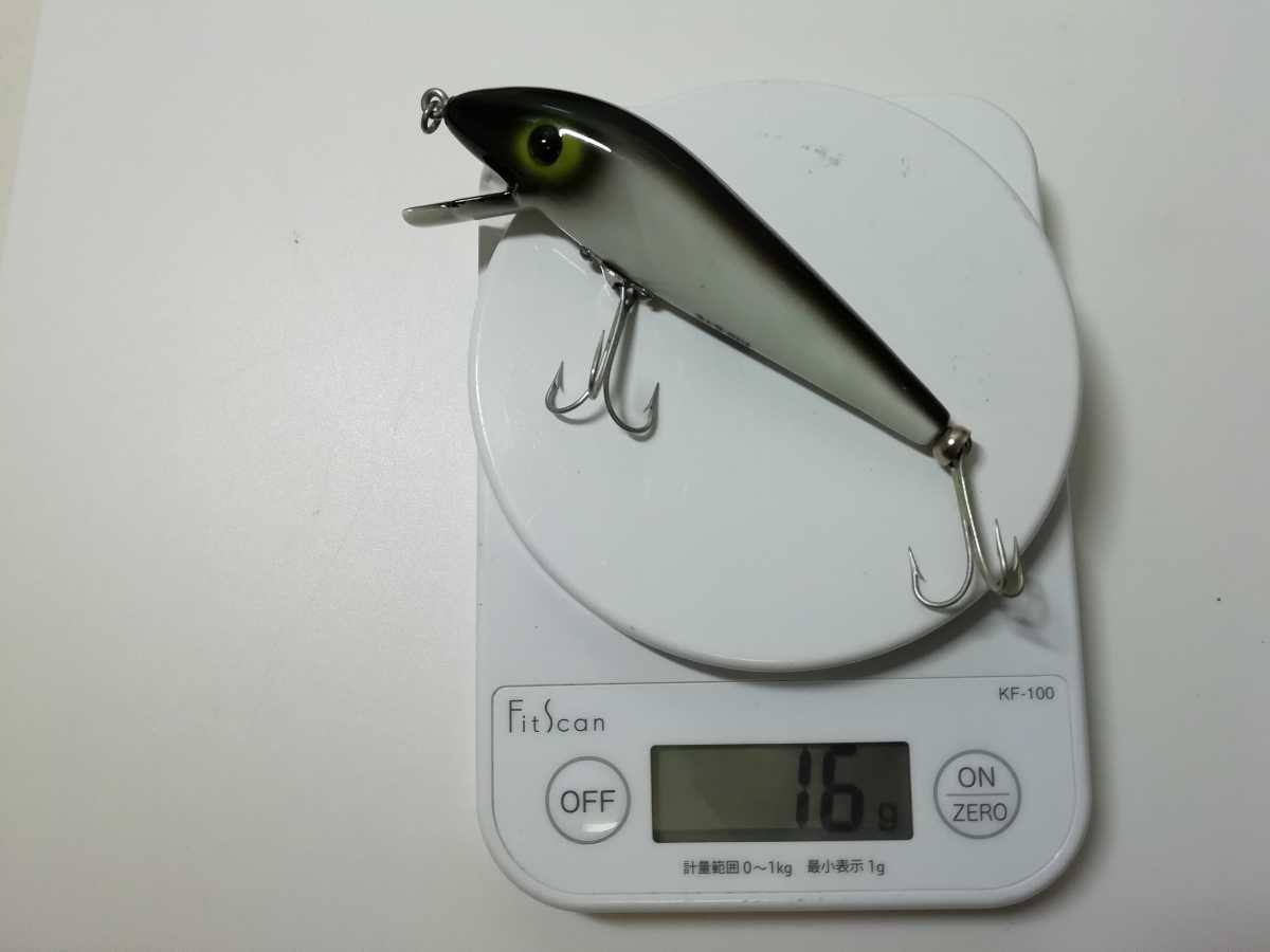 激レア 未使用 オールド へドン ビッグアイ マグナムタイガー OLD HEDDON BIG-EYE MUGNUM-TIGER 検 バグリー スミス バルサ50 アムコ _画像10