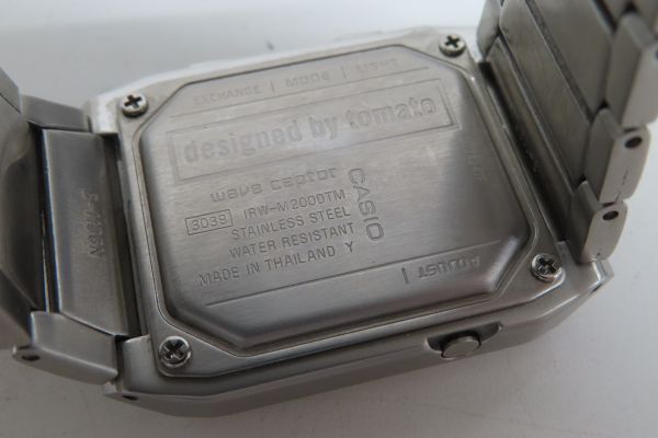 1226/ti/04.24 CASIO カシオ WAVE CEPTOR IRW-M200DTM デジタル 腕時計 動品の画像7