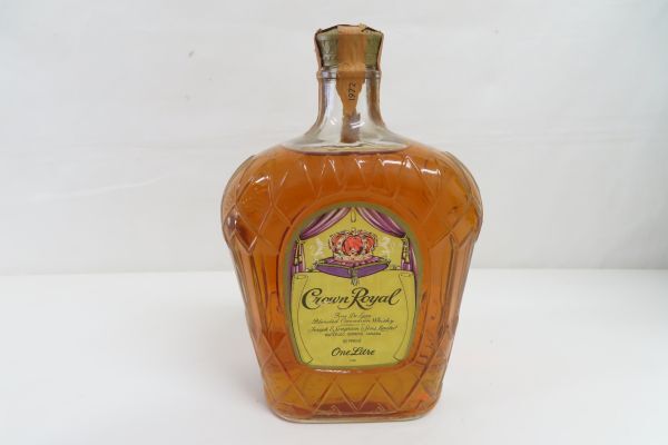 1194/mk/04.24 【古酒/未開栓】Crown Royal クラウンロイヤル カナディアンウイスキー 1000ml 40% 箱付の画像3