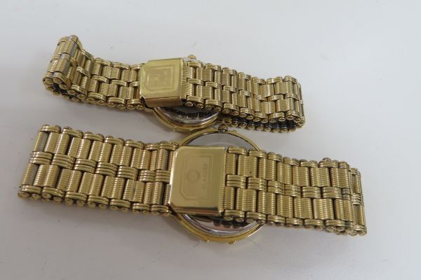 1238/ha/04.25 klaeuse クロイゼ ストーン付き クオーツ KF-3000 KF-2900 クオーツ 腕時計の画像3