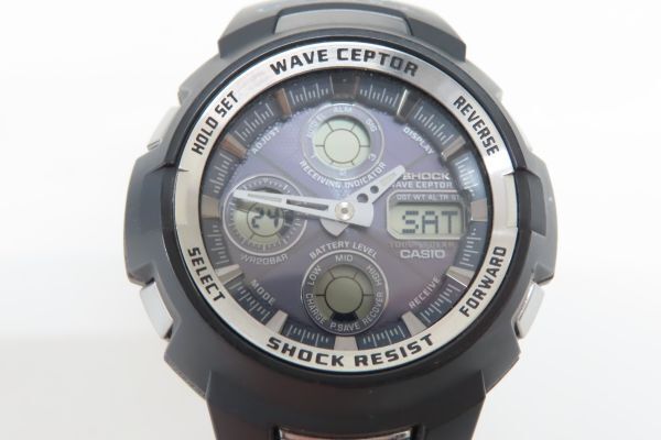 1324/ti/04.29 CASIO G-SHOCK TheG GW-1100J 電波タフソーラー 腕時計_画像1