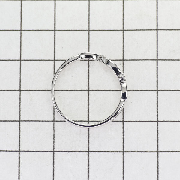 K18WG ローズカット ダイヤモンド リング 0.06ct 出品5週目 SELBY_画像3