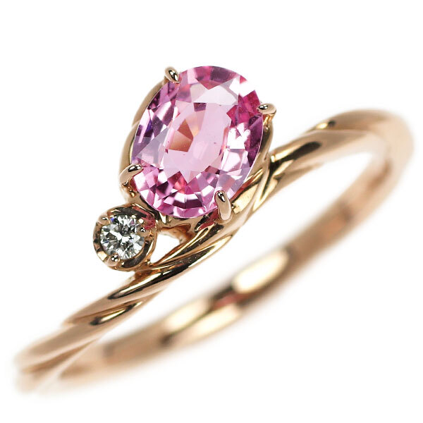  NINA RICCI  K18PG  розовый  сапфир   алмаз   кольцо   ... поступление товара    продаваемый товар 1 неделя по счету  SELBY