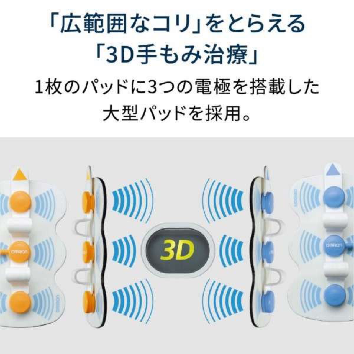 オムロン低周波治療器 3Dエレパルスプロ　HVF1200J 2024年3月21日発売