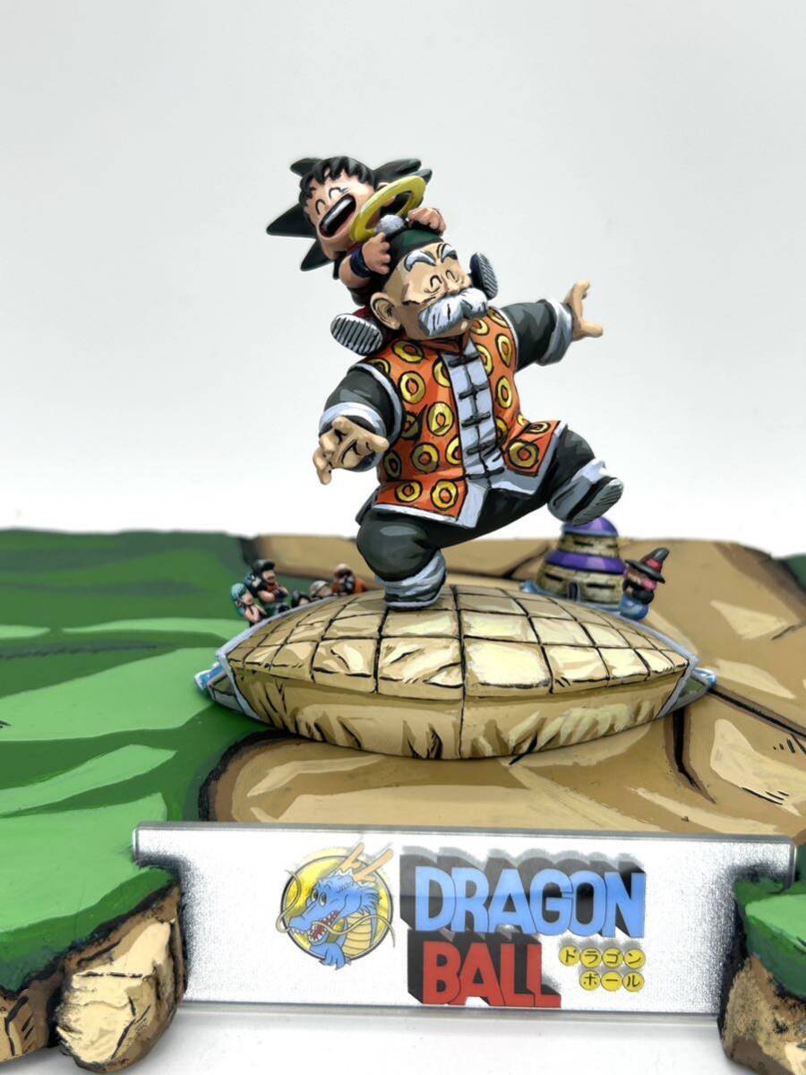 ドラカプ じっちゃん リペイント 二次元 ドラゴンボール DRAGON BALL フィギュア 孫悟飯 ブロンズ アニメ彩色 の画像1