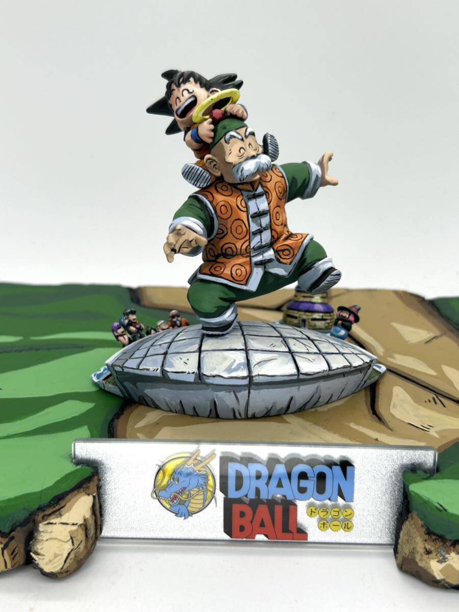 ドラカプ じっちゃん リペイント 二次元 ドラゴンボール DRAGON BALL フィギュア 孫悟飯 ブロンズ コミックカラー彩色 原作彩色の画像1