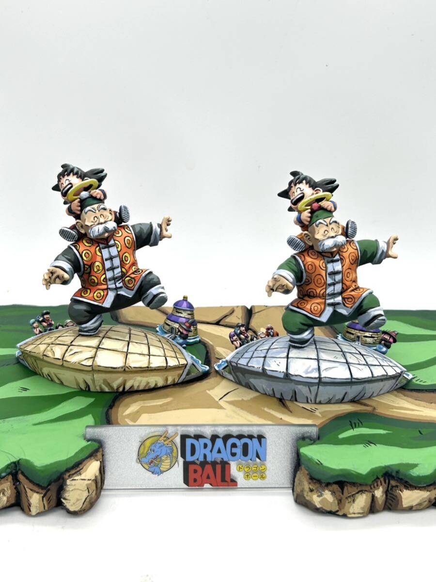 ドラカプ じっちゃん リペイント 二次元 ドラゴンボール DRAGON BALL フィギュア 孫悟飯 ブロンズ コミックカラー彩色 原作彩色の画像7