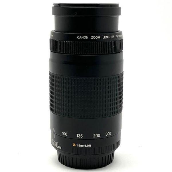 仙18 Canon EF75-300mm F4-5.6 II EF レンズ キヤノン ズーム レンズ カメラ キャップ付の画像6