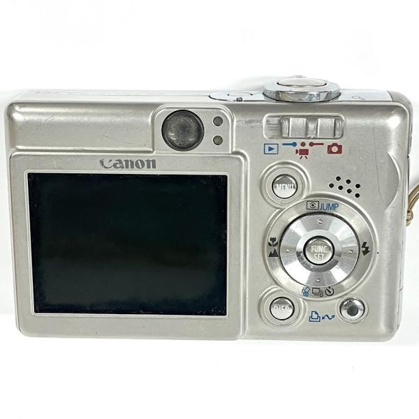 仙105 Canon IXY DIGITAL 55 PC1150 デジカメ コンデジ コンパクトデジタルカメラ シルバーカラー キャノン イクシ 充電器付き 部品取りの画像6