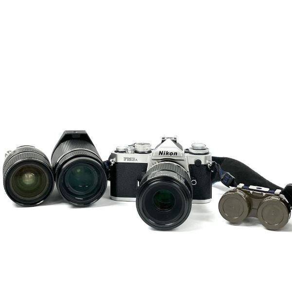仙104 Nikon FM3A 一眼レフフィルムカメラ ニコン/レンズ 3点セット Micro-NIKKOR 105mm 1:4/Zoom-NIKKOR 28-85mm 1:3.5-4.5 他の画像1