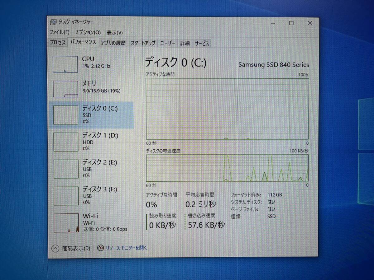  desk top PC mouse computer MDV-AGZ7120B-W7 Windows10installglabo none wireless attaching 