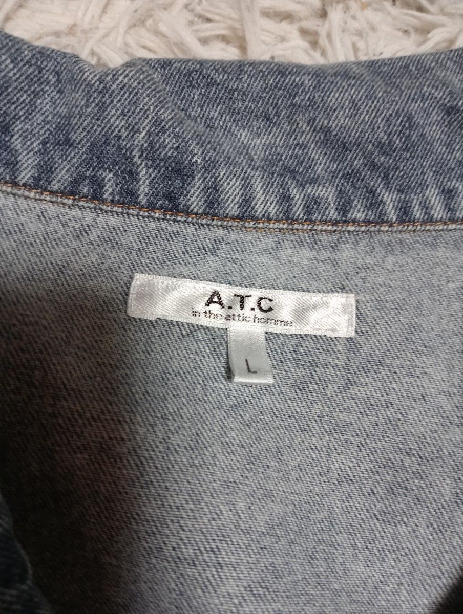 ATC in the attic homme】袖テープラインオーバー