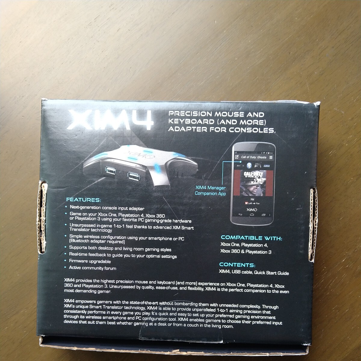 XIM4 PS4 PS3 Xbox360 キーボードマウス接続アダプタ_画像10
