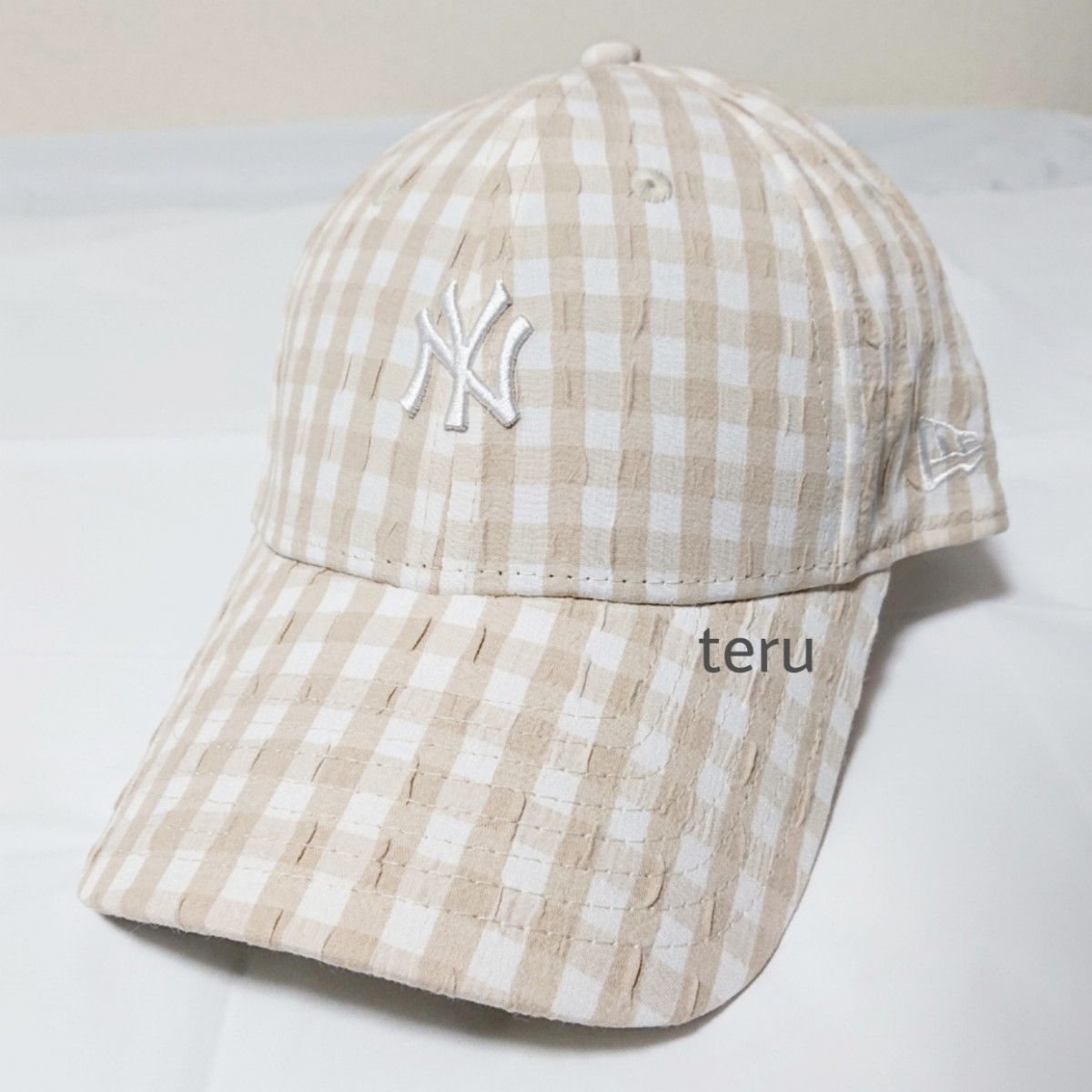 New Era ニューヨーク・ヤンキース ギンガムチェックキャップ NEW ERA ニューエラ レディース 9FORTY キャップ 帽子 NY
