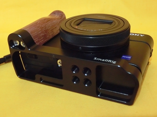 美品　SmallRig Sony RX100ⅢⅣⅤⅥⅦ用L型木製グリップ_画像3