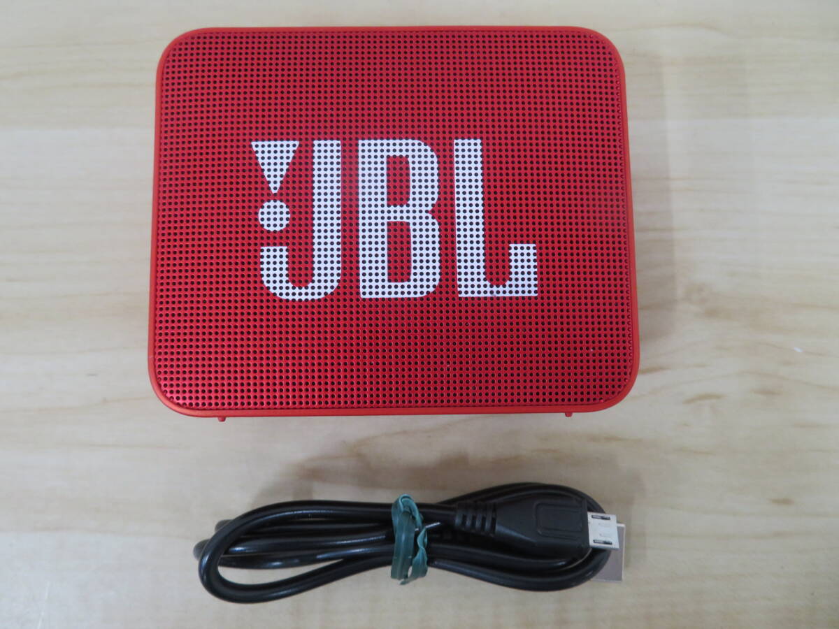 JBL GO2 Bluetooth speaker red red operation verification goods super-discount 1 jpy start 